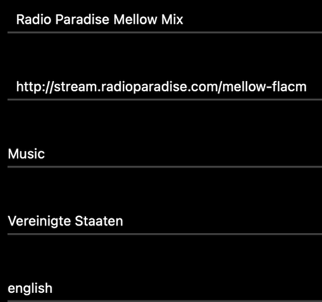 Radio Paradise Mellow Mix