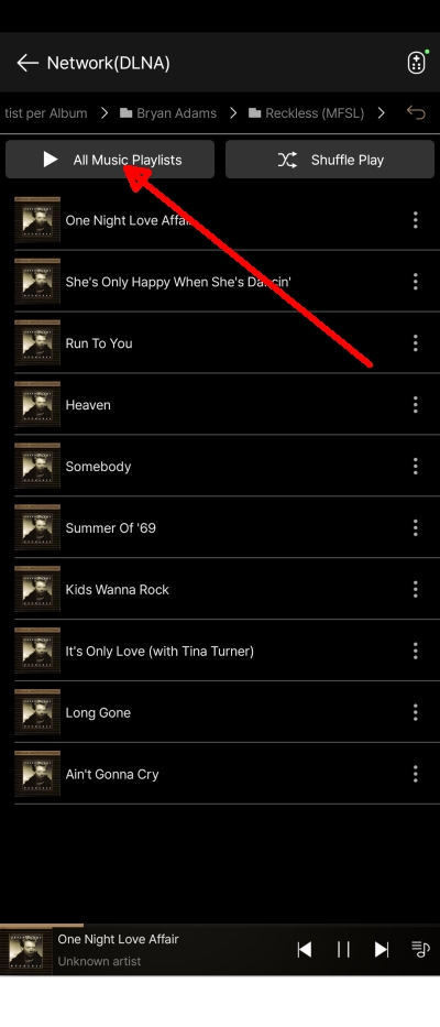 artistOKplaylist